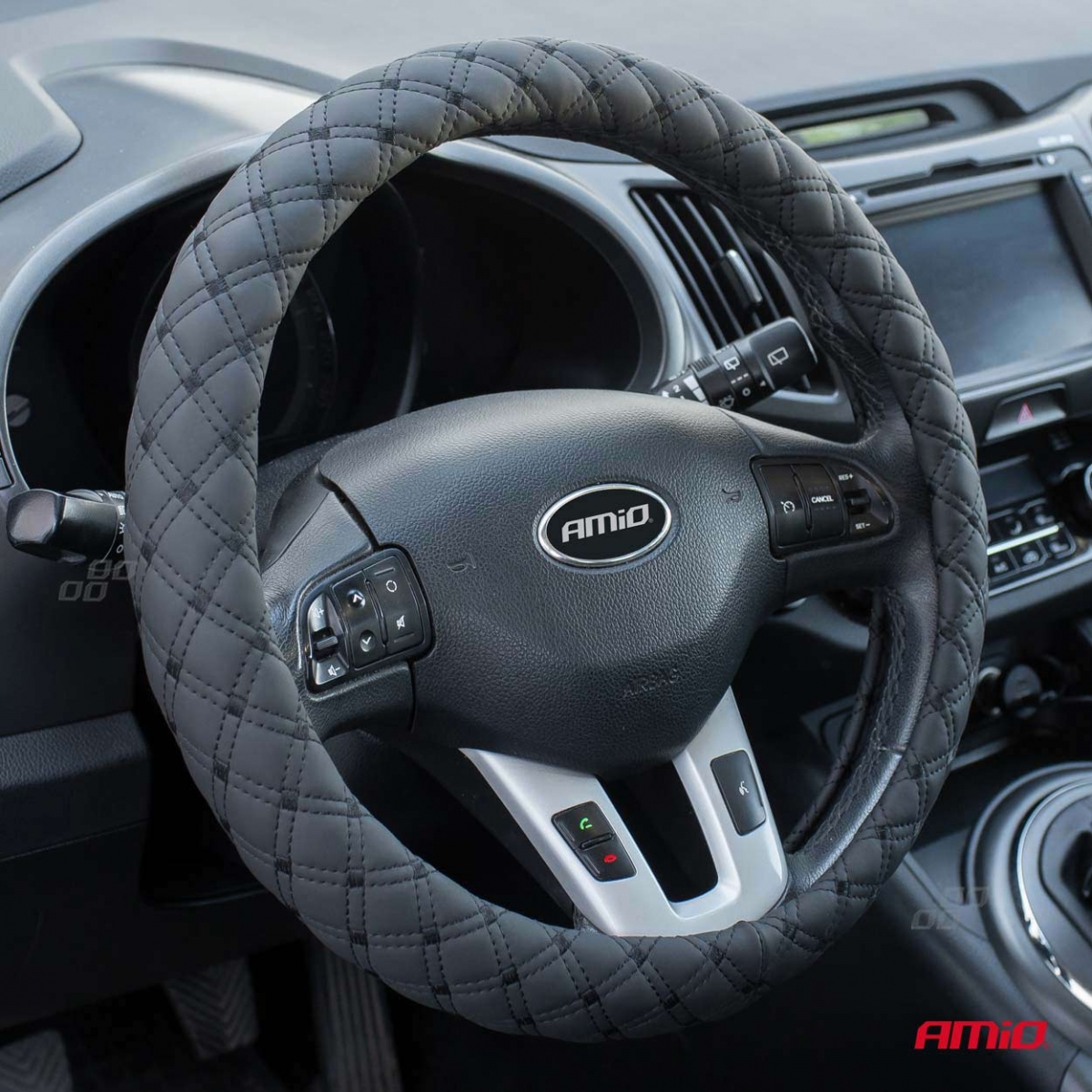 Kryt volantu auta M 37-39cm SWC-41-M AMIO-02814