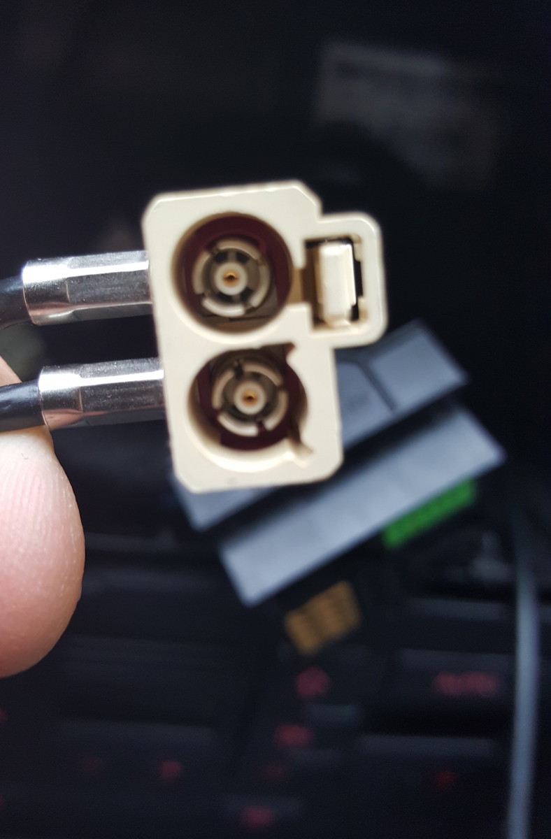 Antenneadapter 2x Fakra-ISO