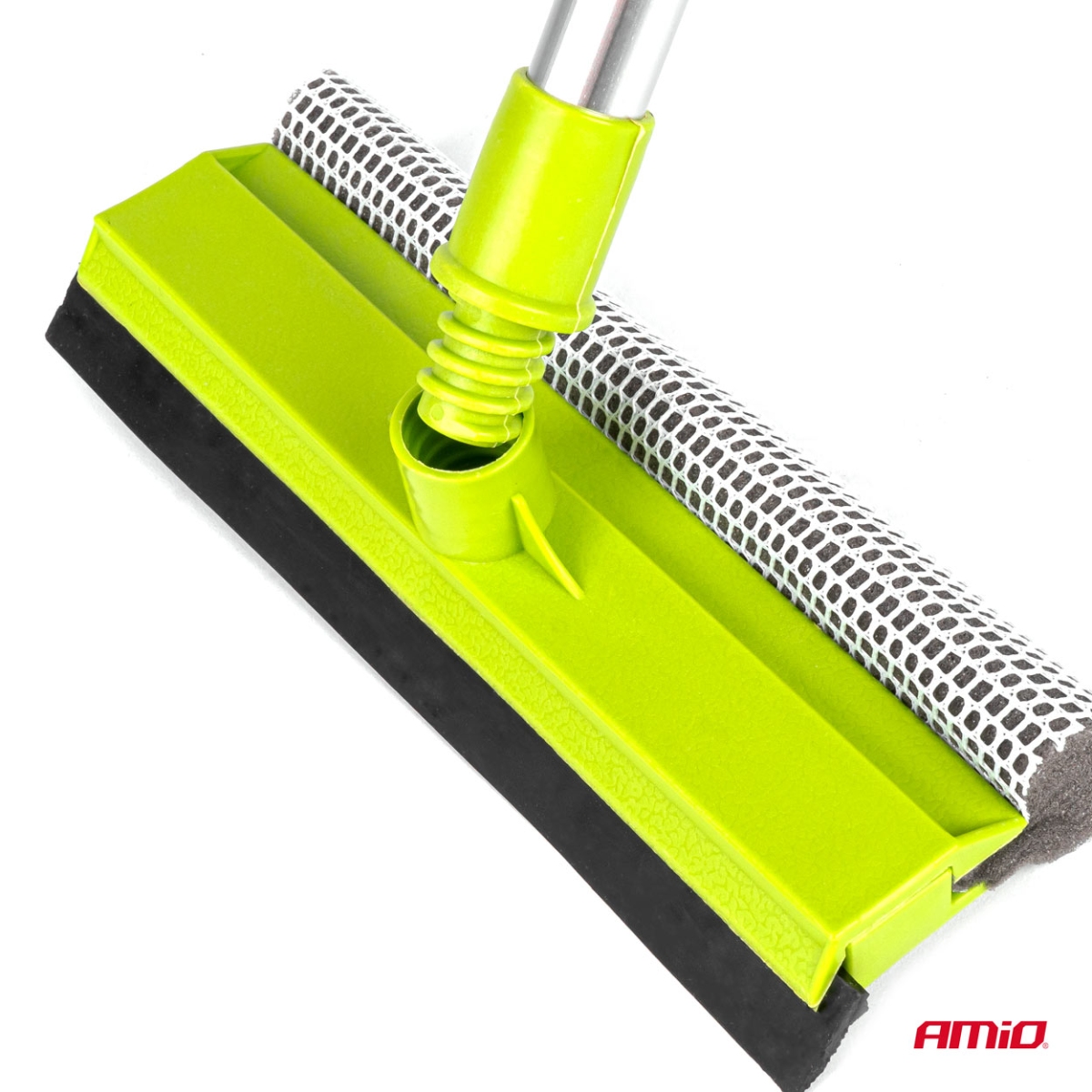 Lavavetri per finestre e specchi + tergivetro in alluminio 26,5 cm AMIO-03850