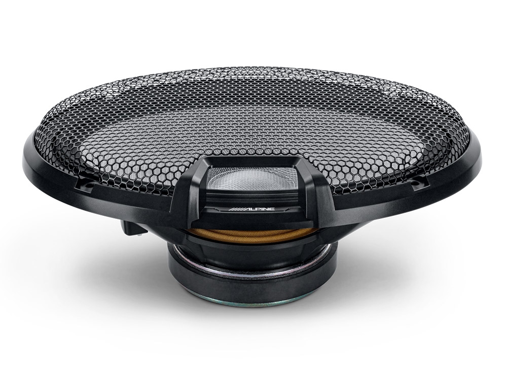 ALPINE R2-S69C komponenthögtalare för bil 2-vägs 100W RMS 6x9" (16 x 24 cm)