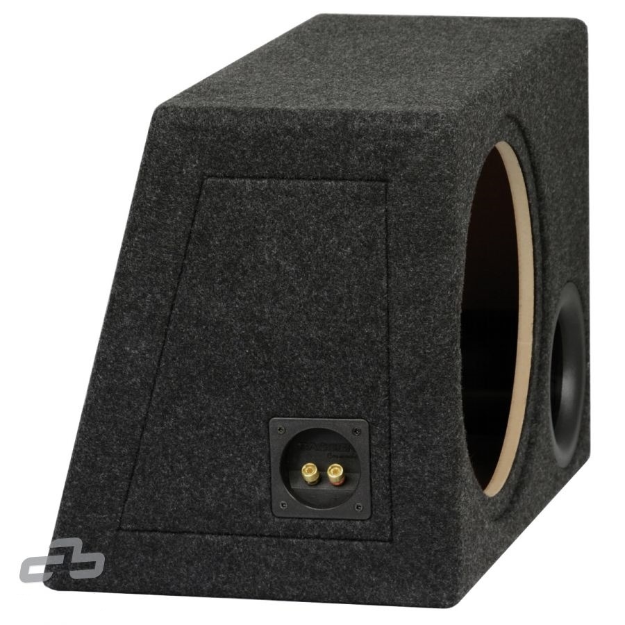 MDF bassreflex enclosure, 12"/30cm speaker, 40 liter volume