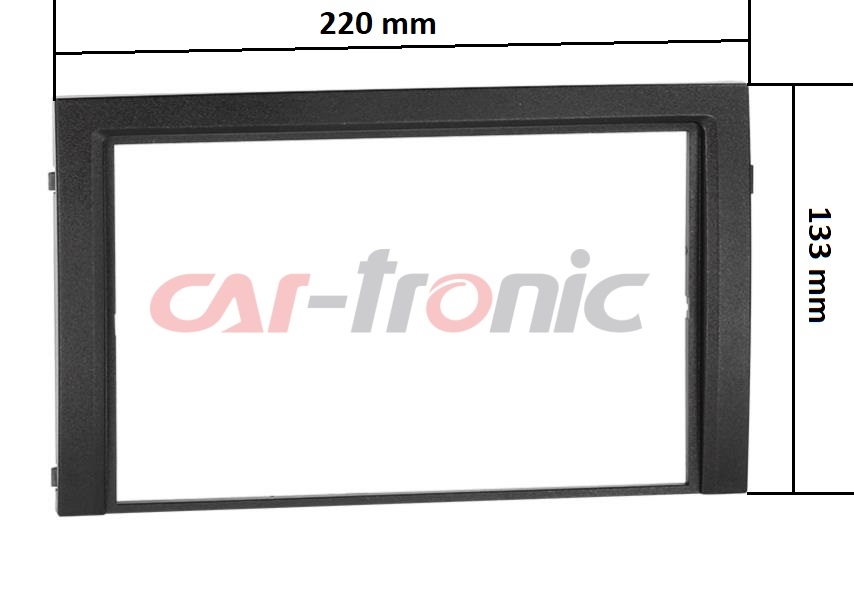 Radio frame 2 DIN Skoda Fabia (6Y) Facelift 01/2003 - 12/2006