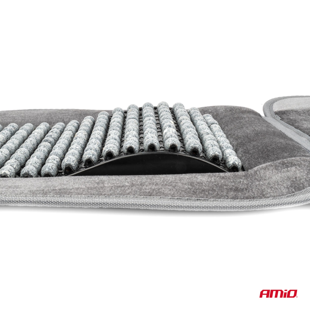 Tappetino per auto con perline, grigio, 45x120cm, CSM-17 AMIO-04430