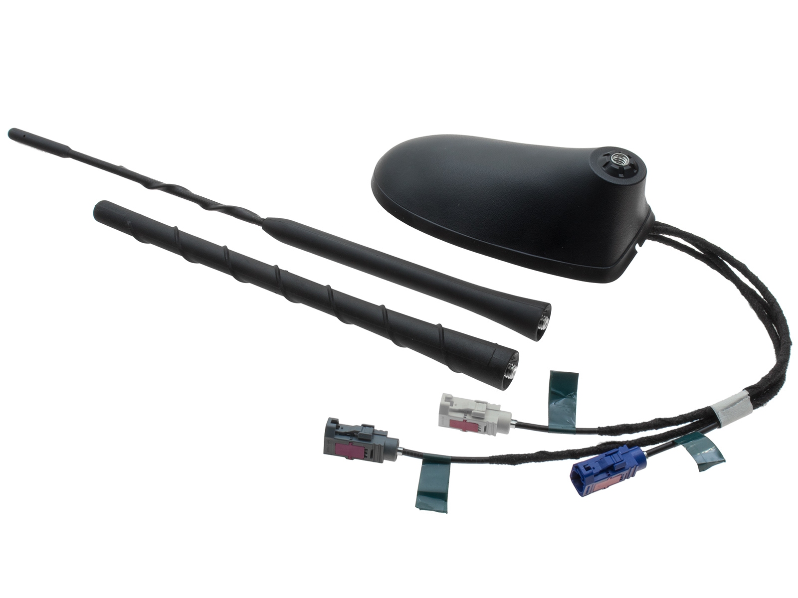 Kattoantenni Fiat, Jeep, Lancia ja muut mallit GPS, FM, DAB (sisältää 2 mastoa)