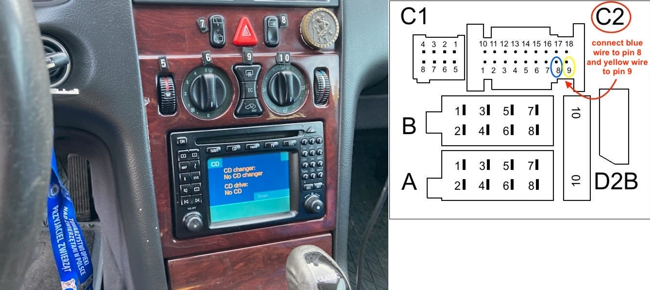 Adapter CAN BUS do sterowania z kierownicy + Sound System.