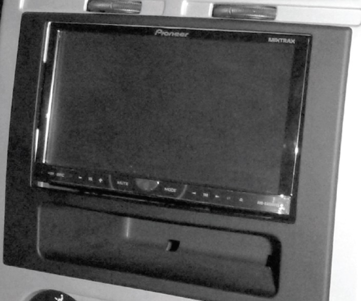 Ramka radiowa 2 DIN Dodge Caliber, Jeep Compass, Patriot 2007 - 2008