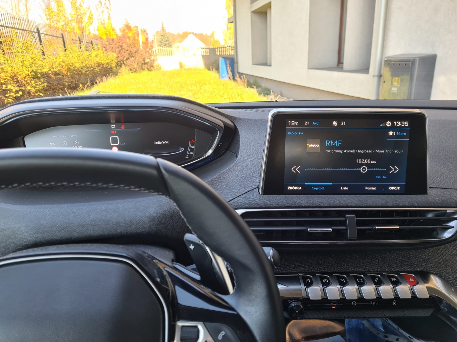 Interfejs kamery Citroen, Peugeot NAC Systems