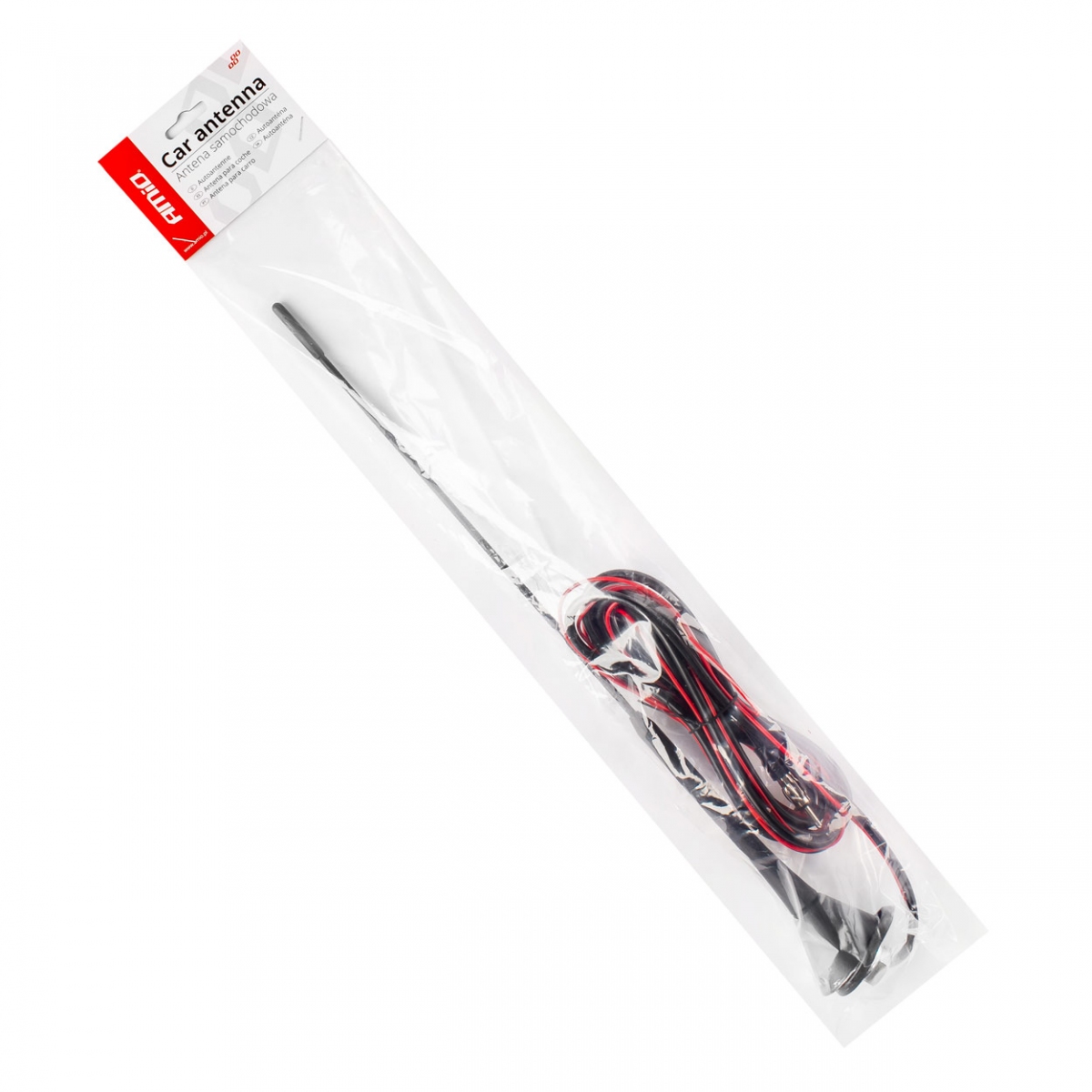 40 cm car antenna with amplifier ANT08 AMIO-01511