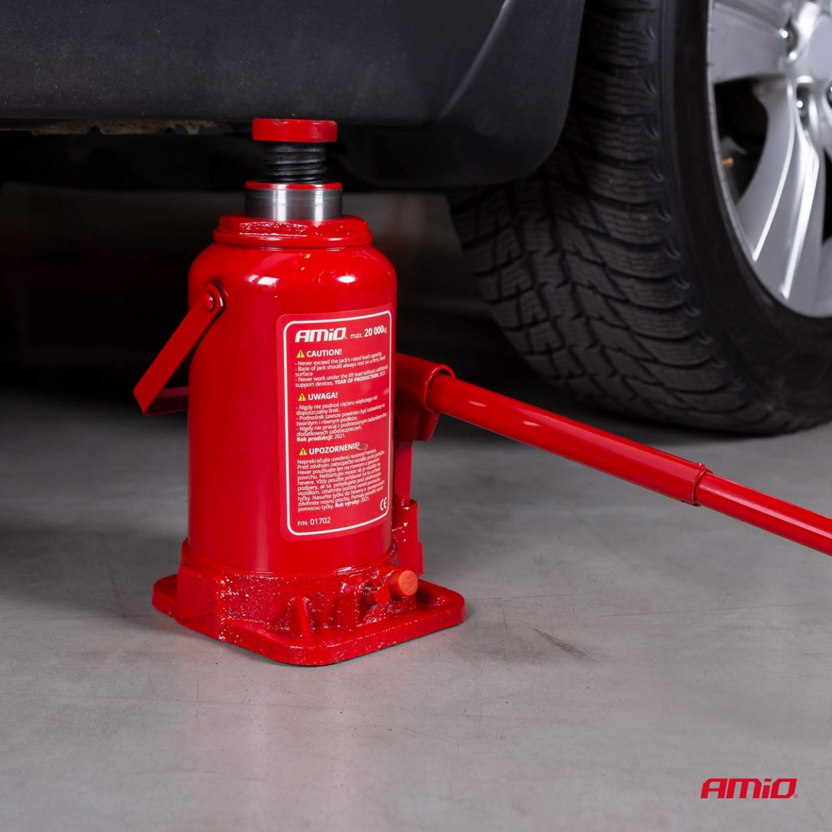 Élévateur de poteau hydraulique 20T 20000 kg AMIO-01702