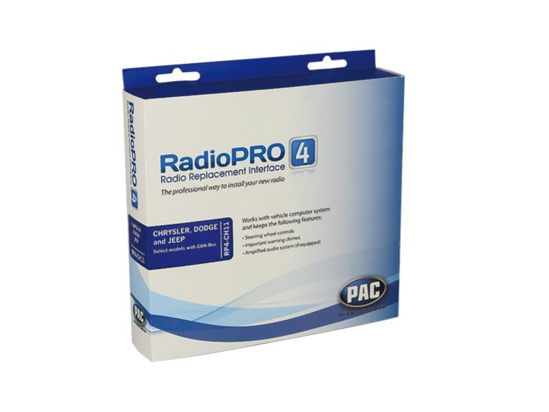 2005. aasta Chrysleri, Dodge'i ja Jeepi CAN-BUS-i adapter -> võimendi ja rooliratta juhtimise käivitamine. (RP4-CH11)