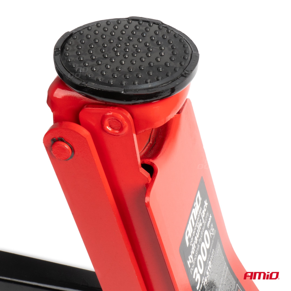 Podnośnik hydrauliczny niskoprofilowy lewarek typu żaba 3T 3000kg CE 75/510mm AMIO-04215