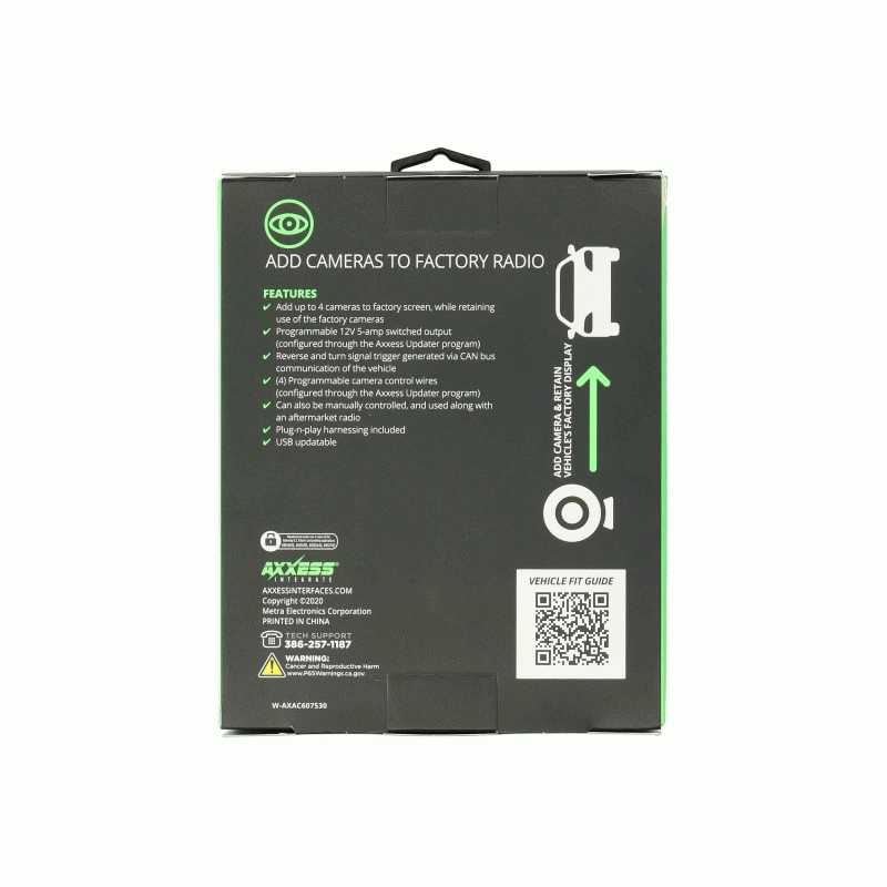 Moduł do kamery cofania Chysler , DODGE, JEEP, RAM