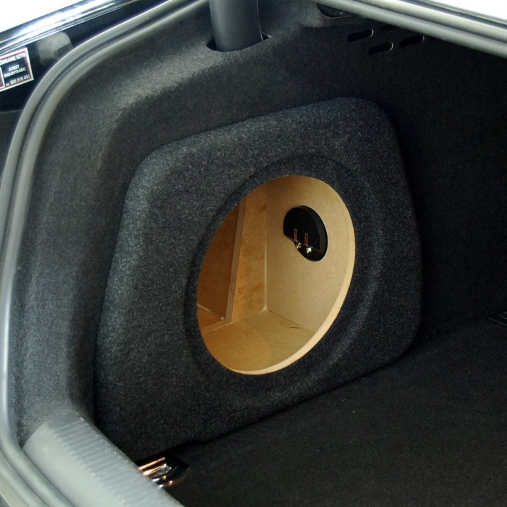 Audi A4 B8 sedan subwoofer enclosure