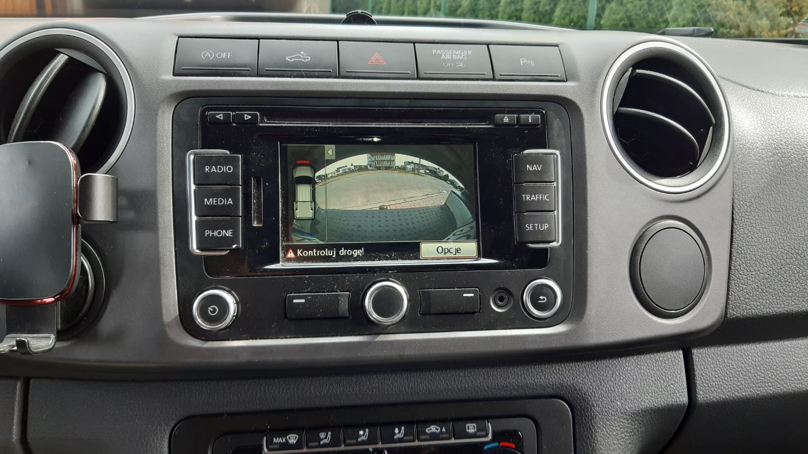 Interface for connecting a rear view camera VW, Skoda, Seat RNS510, Columbus, Trinax