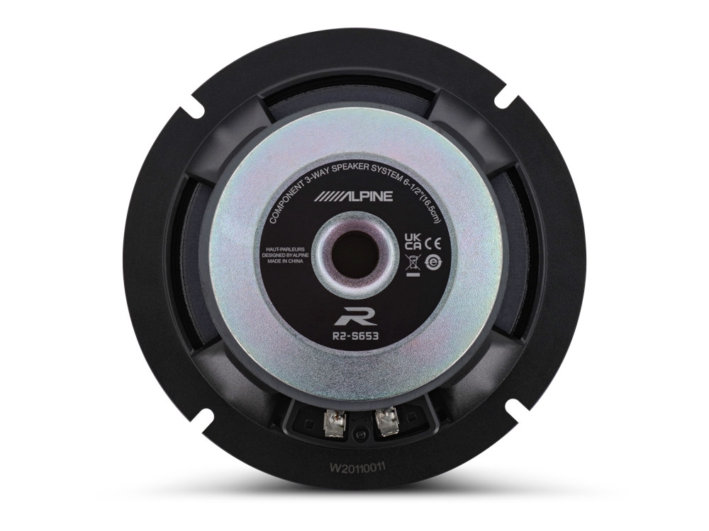 Głośniki samochodowe ALPINE R2-S653 3-drożne komponentowe 100W RMS 165mm