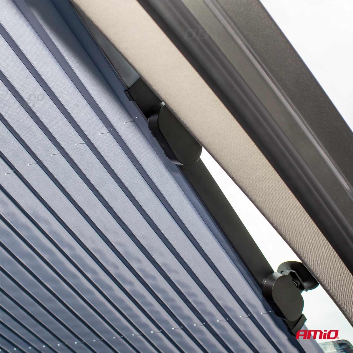 Osłona na szybę 155x70cm przeciwsłoneczna roleta AMIO-02912