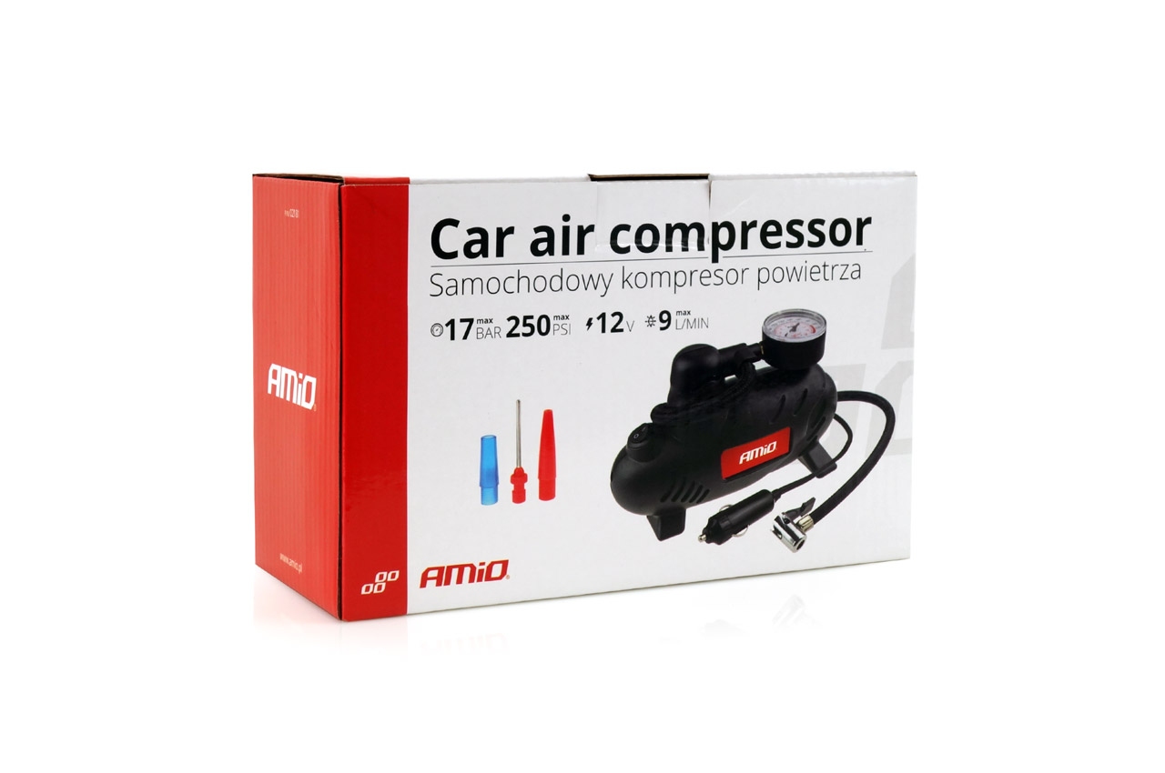 Mini car compressor 12V ACOMP-07 AMIO-02181