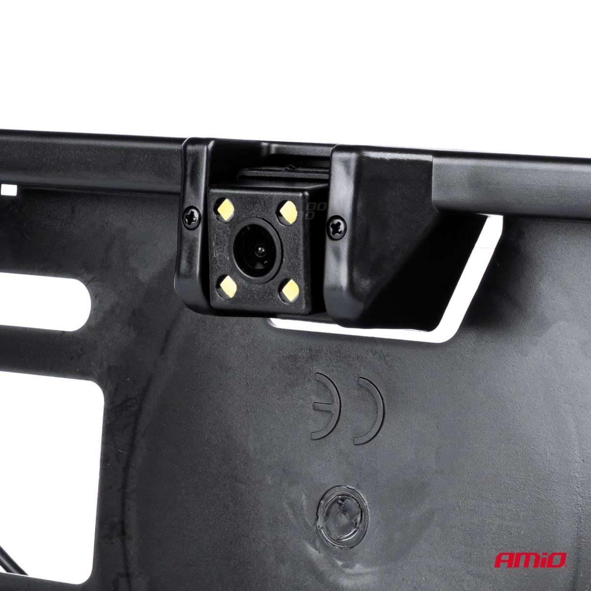 Telecamera per la retromarcia, sensori di parcheggio nella cornice della targa, set 3 in 1 AMIO-03544