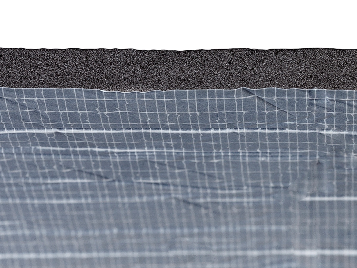 FLEX 6 - mata wyciszająca i izolująca hałas drogowy, grubość 6mm, 100x100cm, 1m2