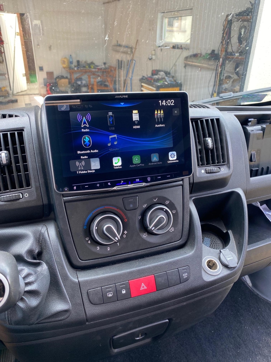 Raadioraam 2 DIN Fiat Ducato Citroen Jumper,Boxer 2006-> Facelifting