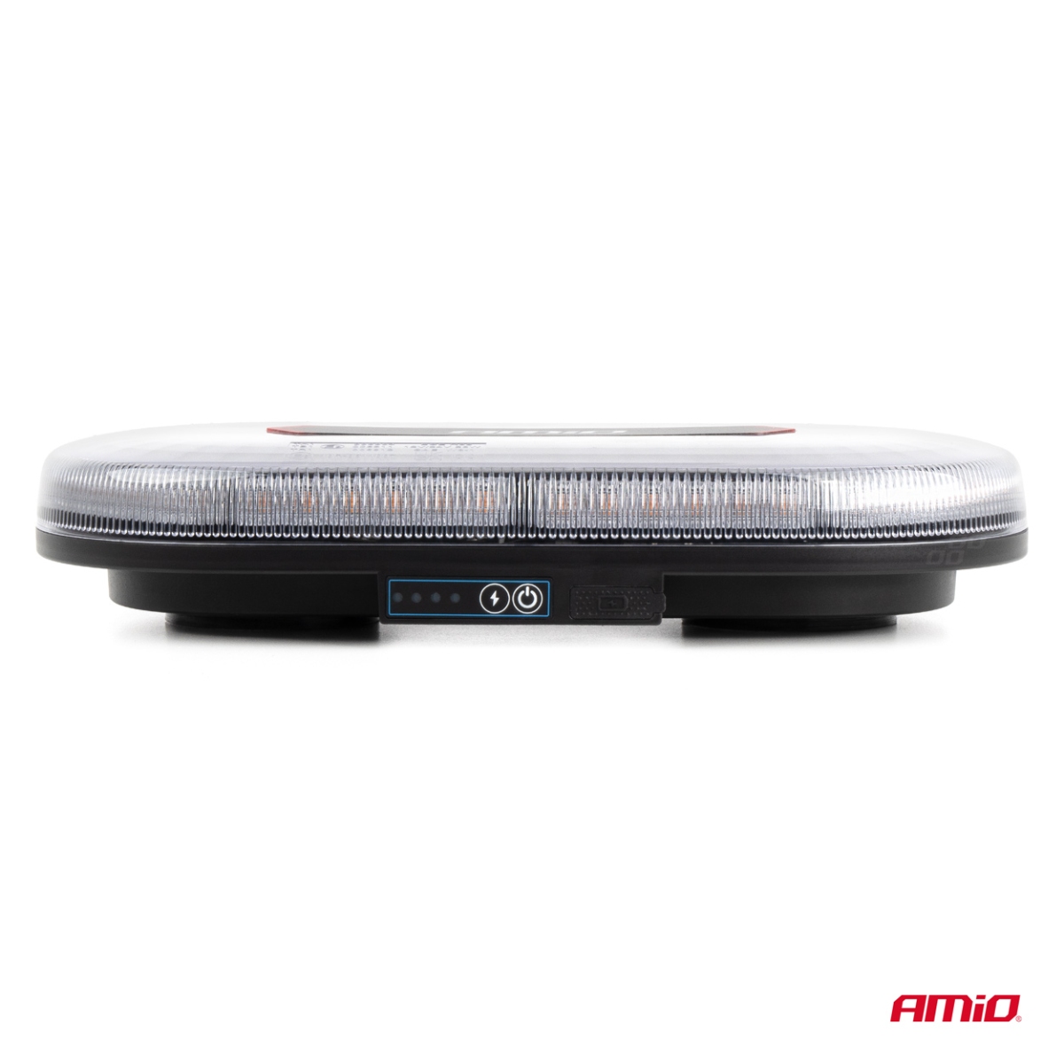 Fascio di segnalazione LED wireless con telecomando R65 R10 326x186x63 26W 12V 24V AMIO-04369