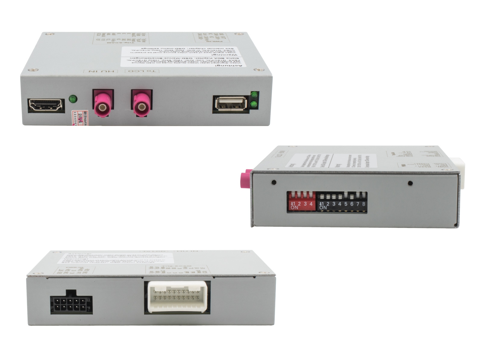 Interfaccia per il collegamento della telecamera Mercedes Sprinter MBUX NTG7 (CVBS/AHD) + HDMI