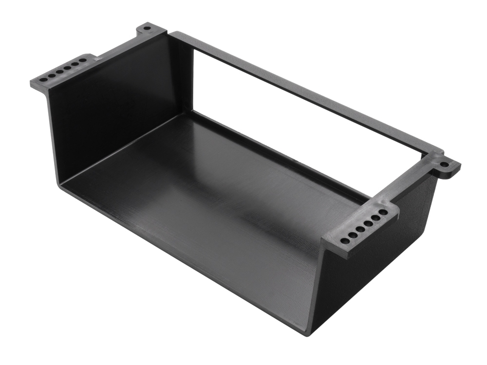 Kieszeń radiowa podwieszana.ISO 220/75/120 czarna