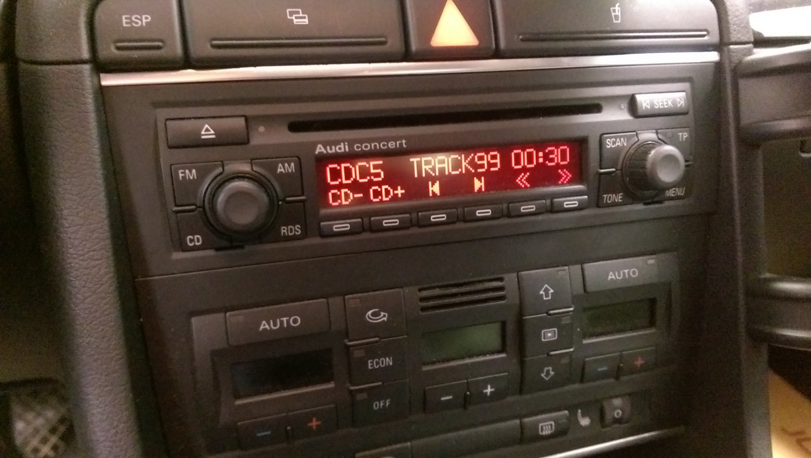 Dension digitální měnič Bluetooth, USB, iPod, iPhone, AUX - Audi A2, A3, A4, A6 Seat Leon, Toledo, Ibiza