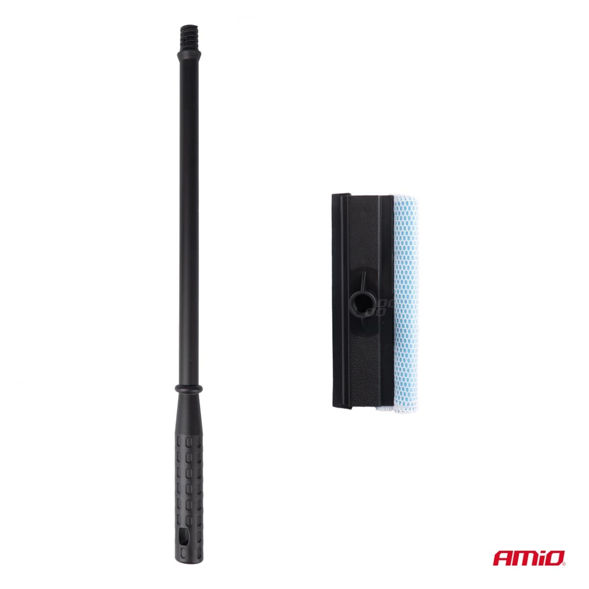 Detergente per vetri e specchi in plastica + tergivetro ad acqua 54 cm AMIO-03852