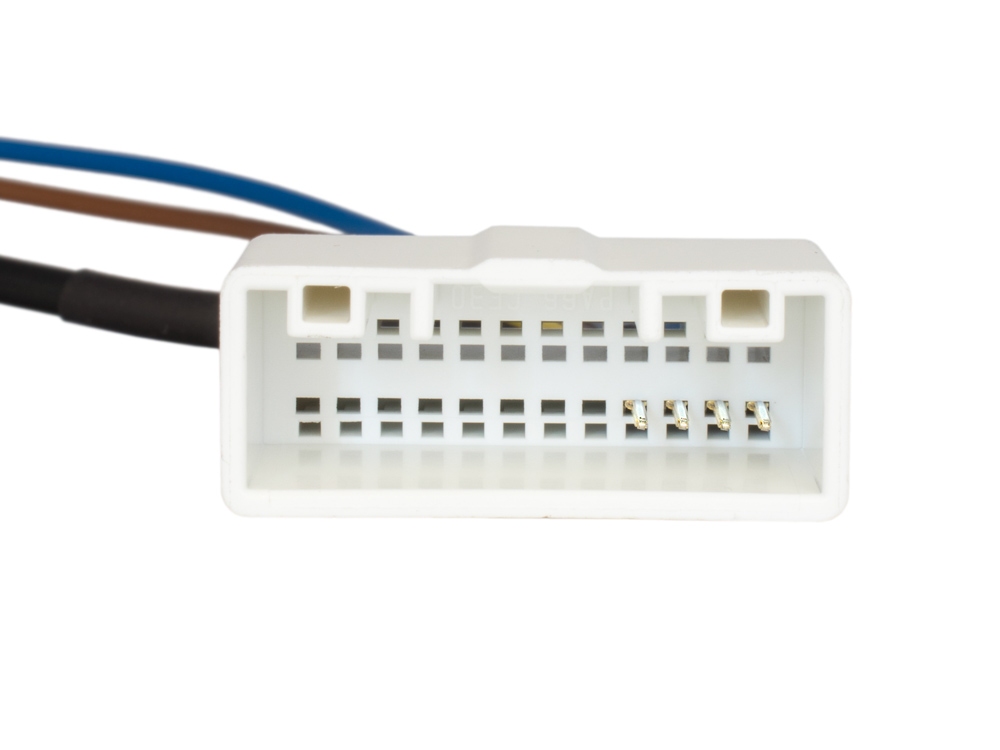 Liides tagumise kaamera ühendamiseks Hyundai i20, Tucson, Santa Fe jaoks