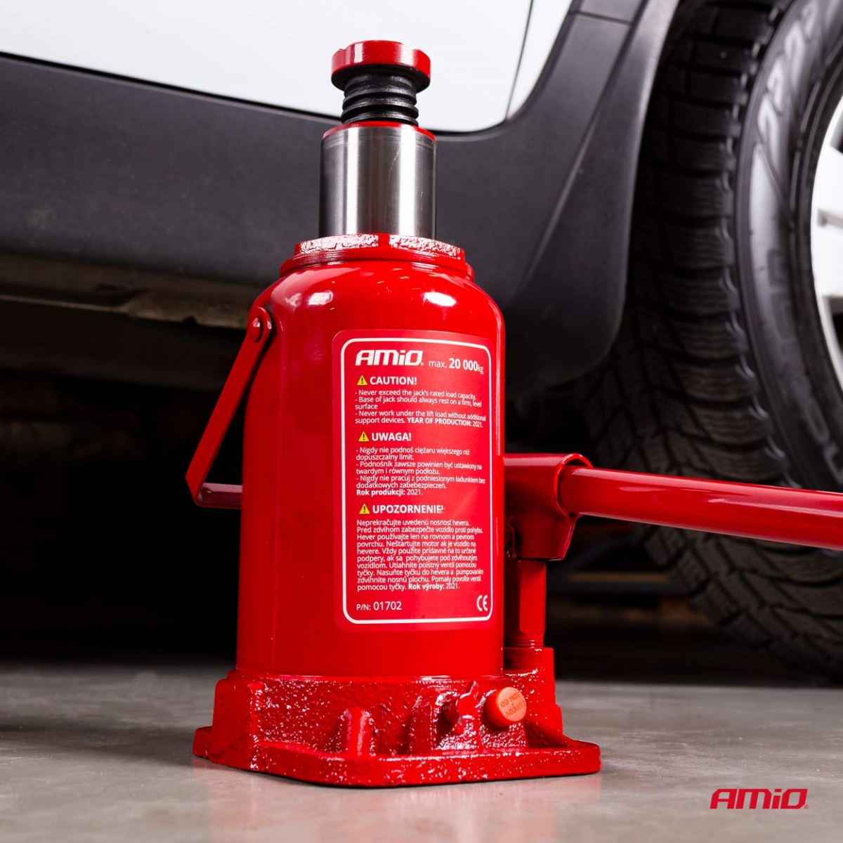 Élévateur de poteau hydraulique 20T 20000 kg AMIO-01702