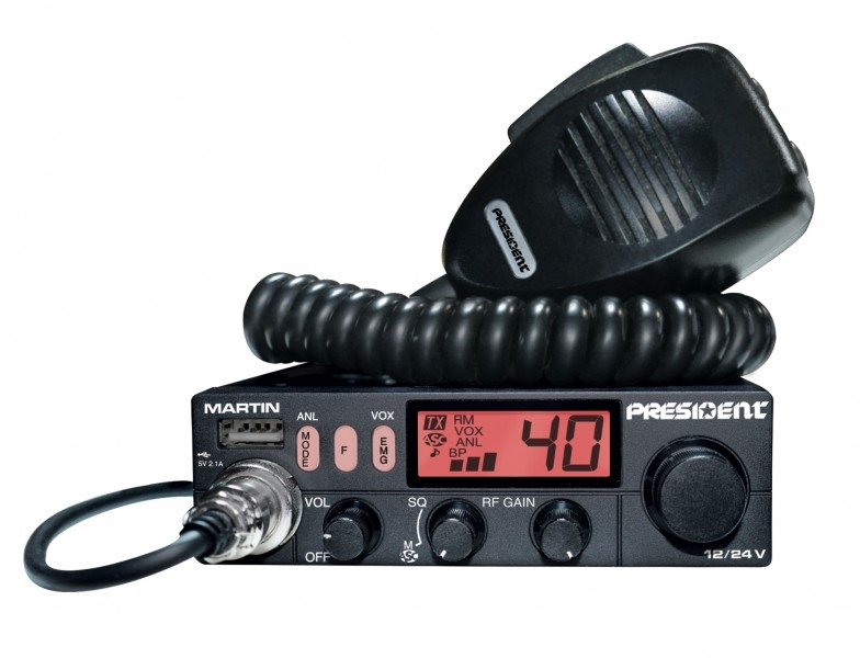 Prezident CB Radio Martin ASC 24.12.