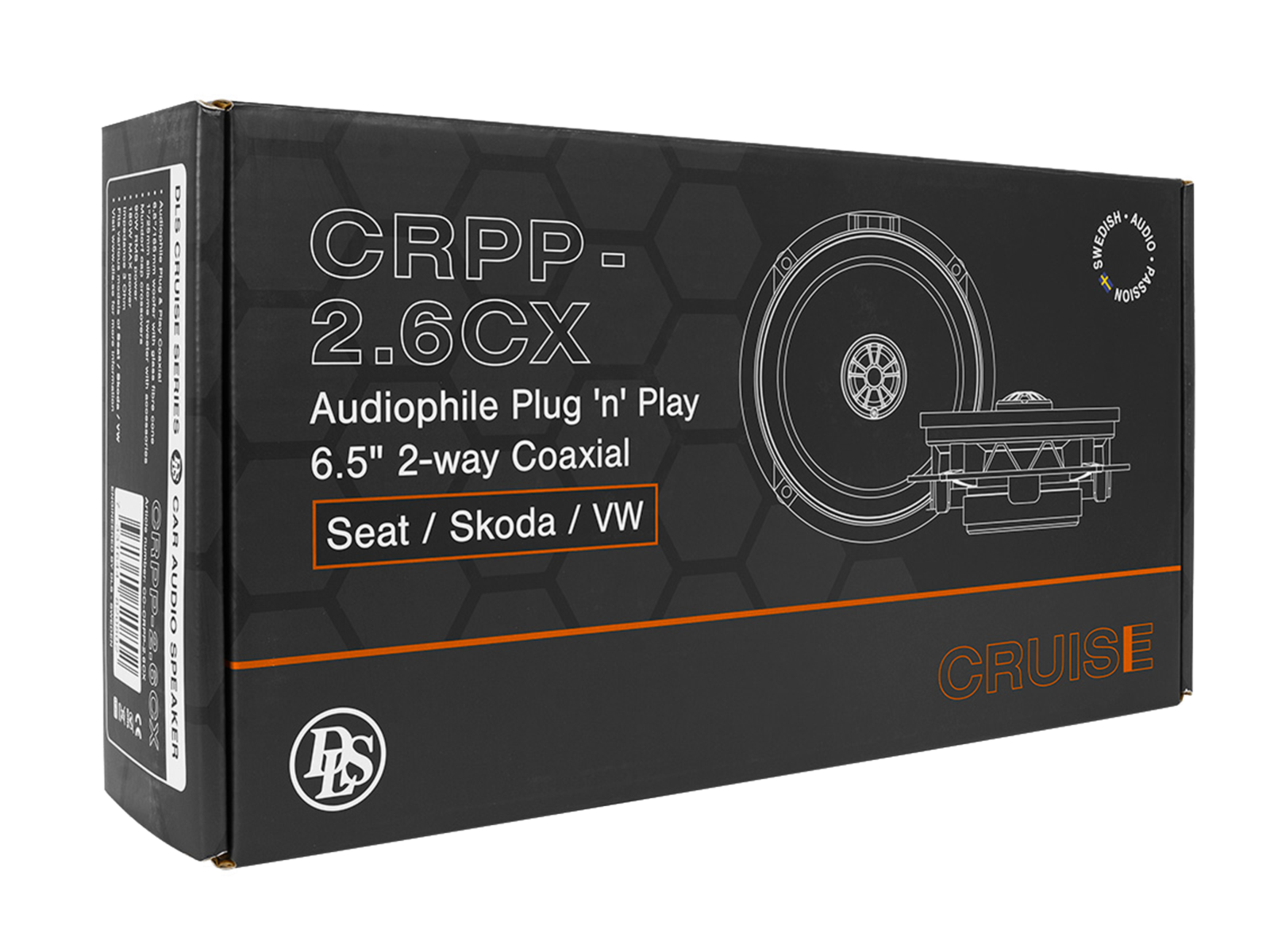 Głośniki dedykowane współosiowe MAN, Seat, Skoda, VW. DLS Cruise