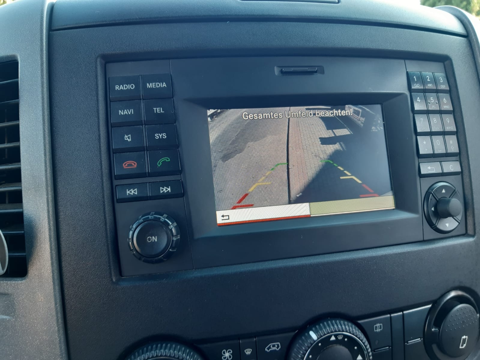 Kamera cofania dedykowana Mercedes Sprinter (W906), VW Crafter 2006 - 2016