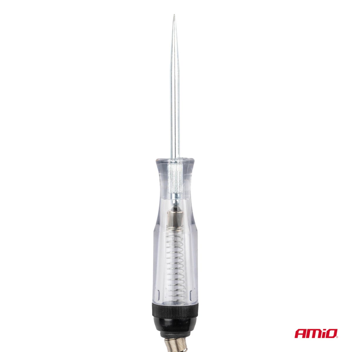 Tester di tensione per auto con pinza a coccodrillo 6-24V AMIO-04273