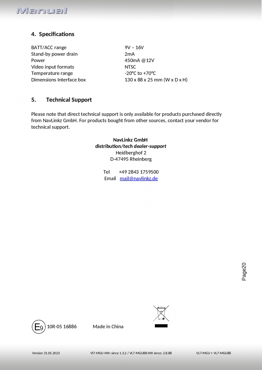 Adapteri BMW MGU:lle, HSD+2 peruutuskameralle