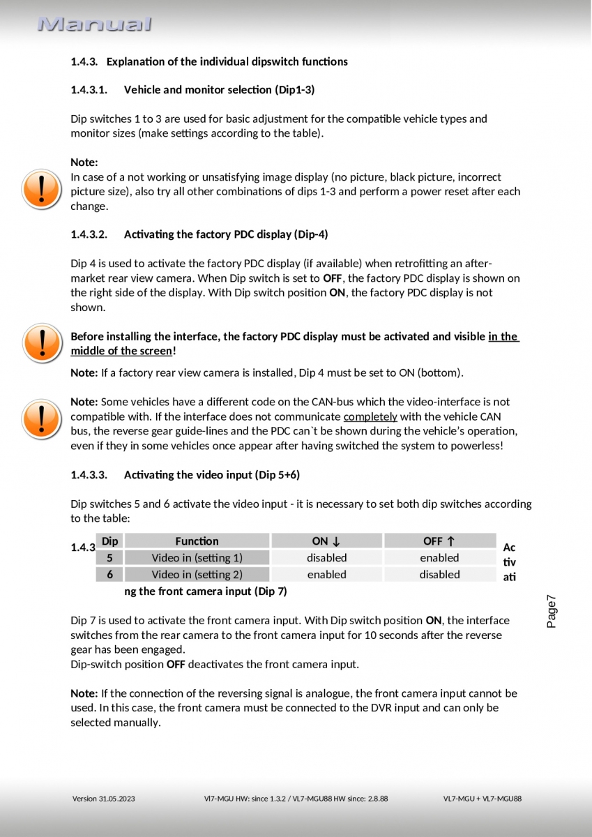 Adapteri BMW MGU:lle, HSD+2 peruutuskameralle