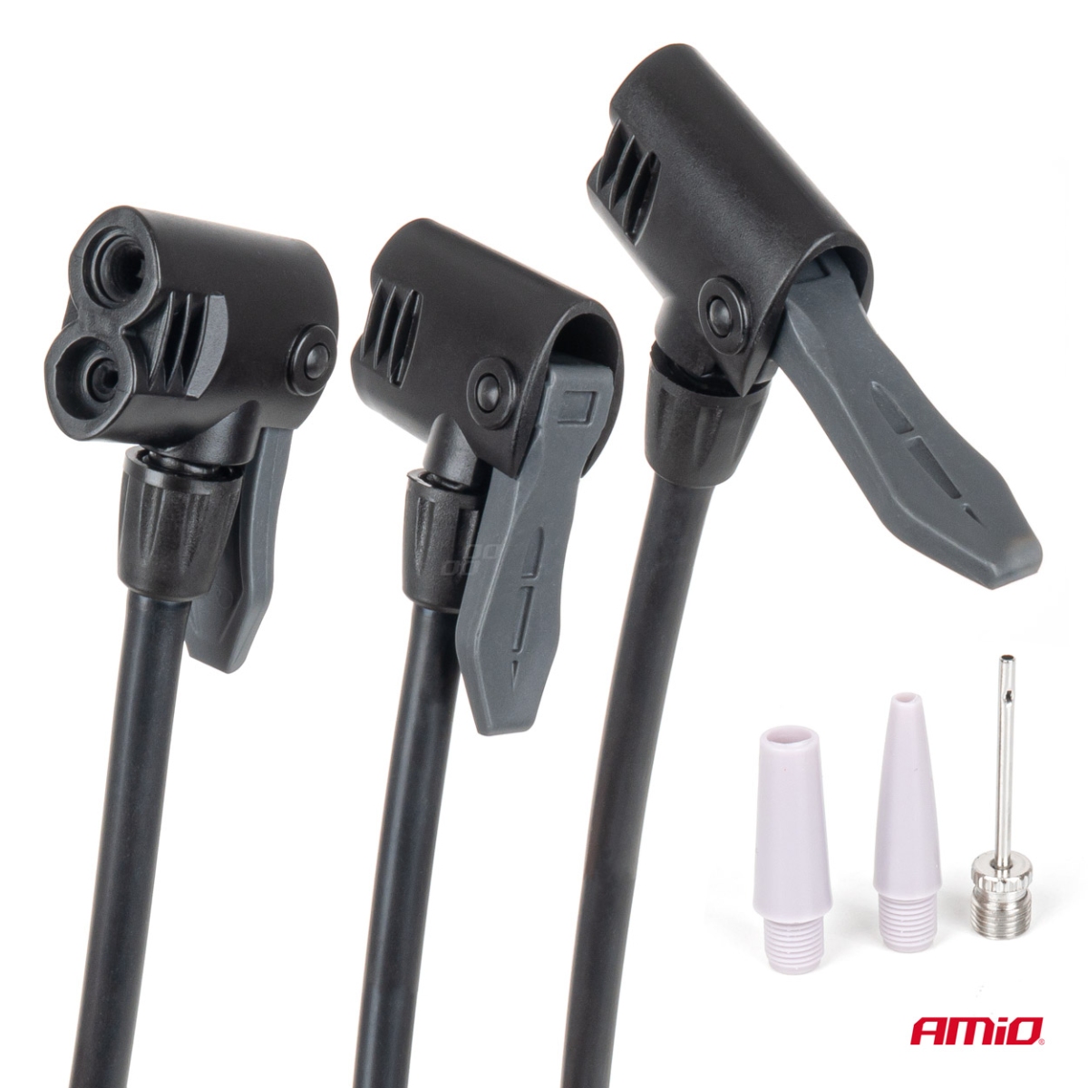 Metall-Handpumpe mit Manometer MINI PU08 AMIO-04343