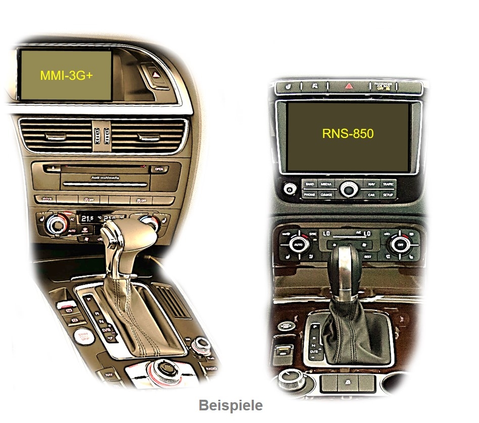 Kameraadapter Audi A1, A4, A5, A6, A7Q3, A5, Q7 MMI 3G/3G+ basic/high