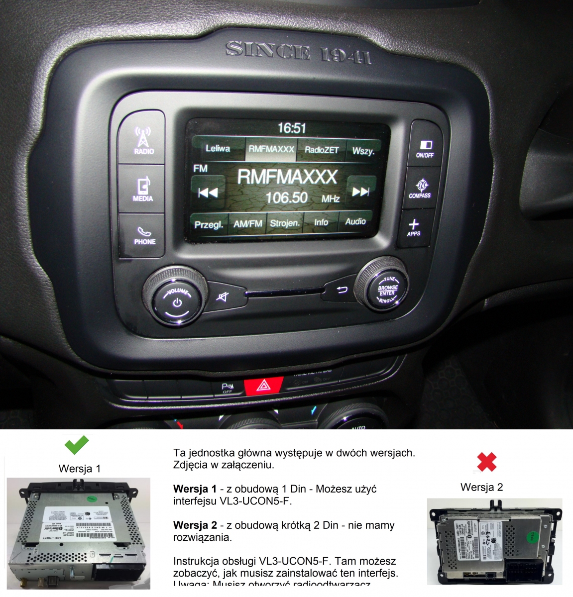 Videoliides Alfa Romeo, Citroen Jumper, Fiat 500, 500L, Doblo, Ducato, Tipo, Peugeot Boxer 2012 ->