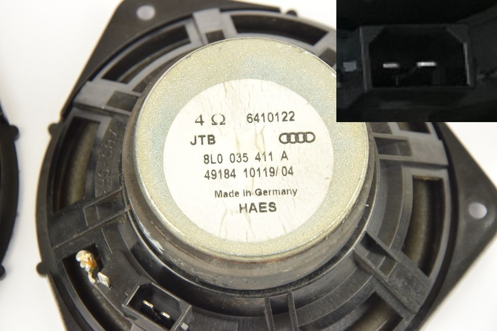 Høyttaleradapter Audi A3, A4 (B5), A6, A8.