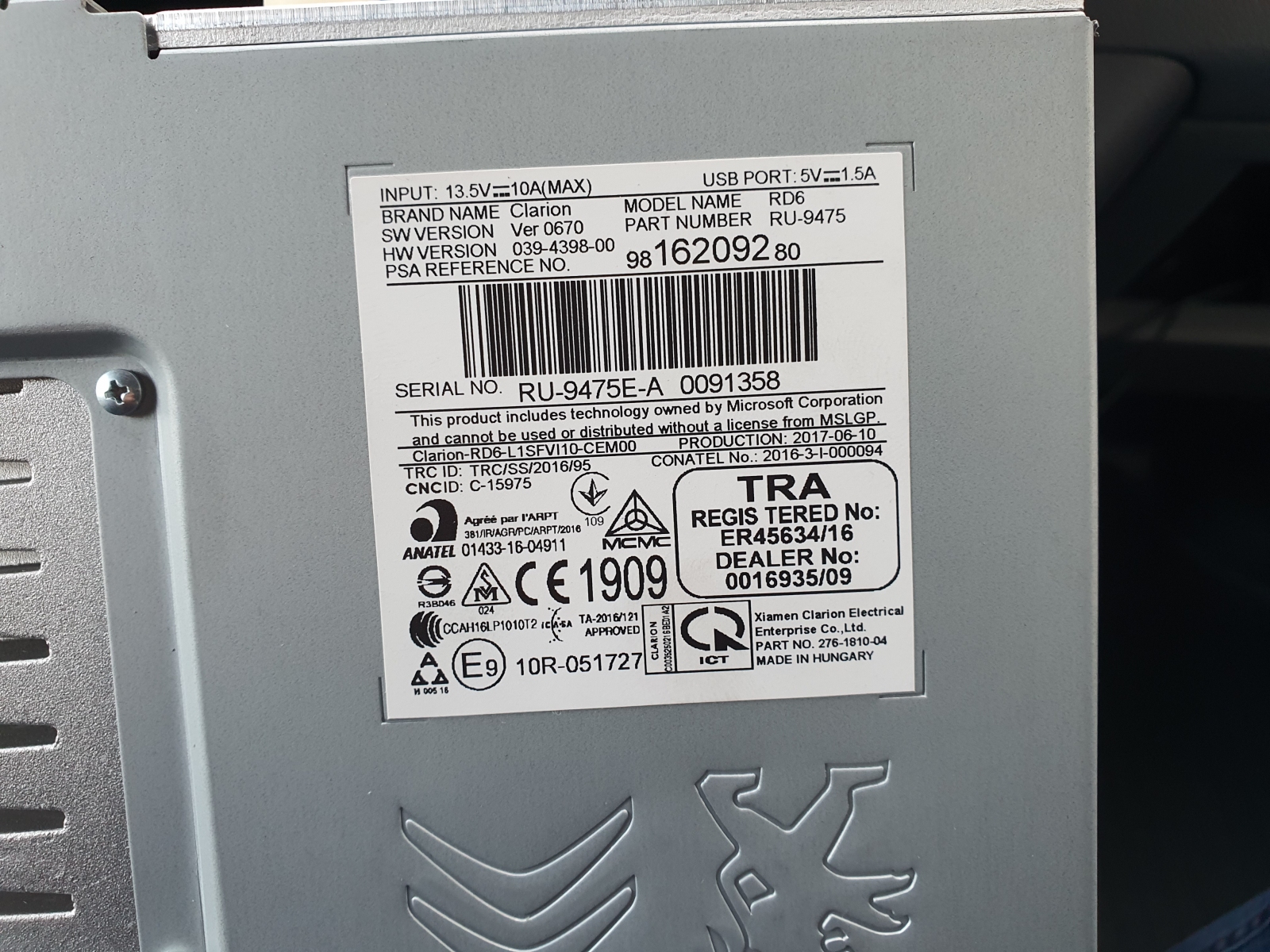 Adapter do sterowania z kierownicy Toyota Proace, Proace-Verso 2016 -> CTSTY018.2