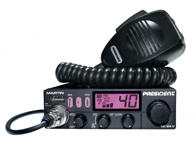 Prezident CB Radio Martin ASC 24.12.
