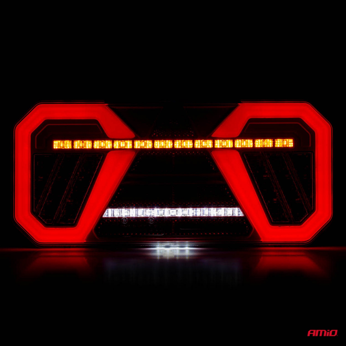 Lampa tylna zespolona LED RCL-04-L dynamiczna lewa AMIO-02368