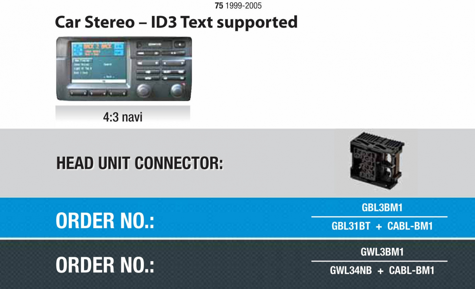 Dension Digital Växlare Bluetooth, USB, iPod, iPhone, AUX - BMW E46, E38, E39, X3, X5