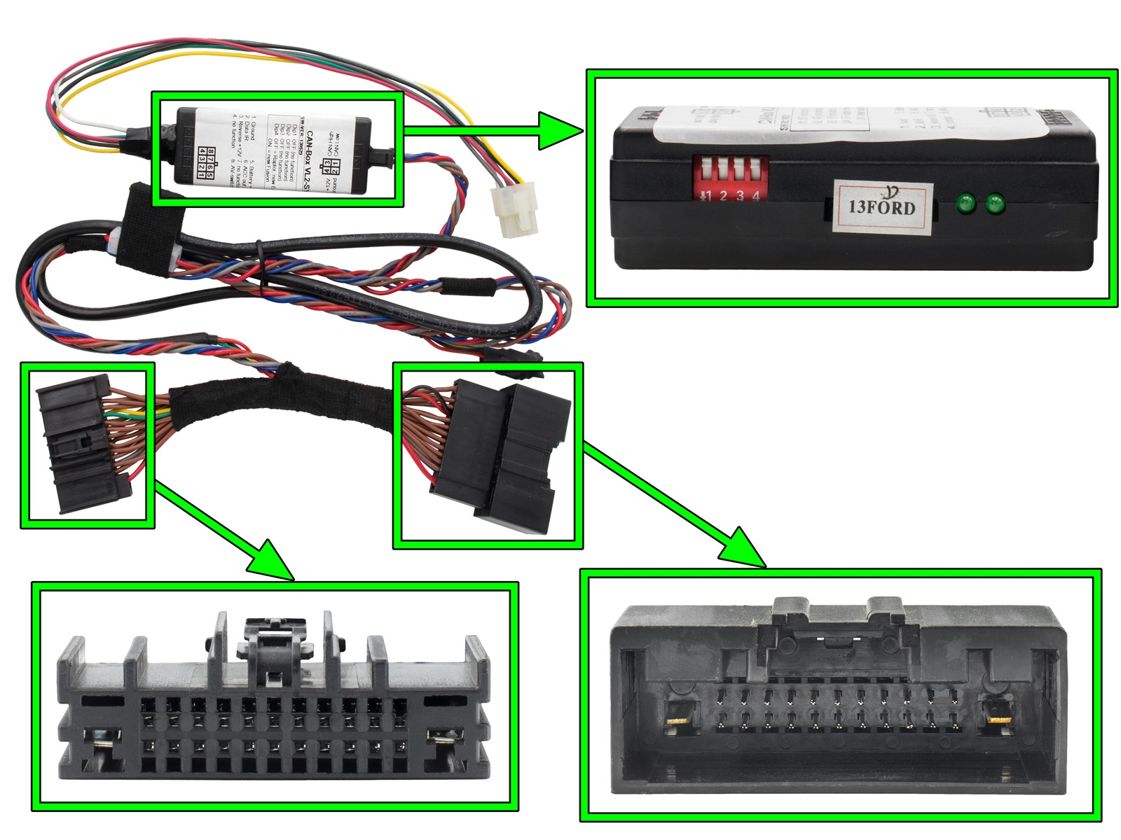 Fordi 8-tolline Sony SYNC 2 videoliides