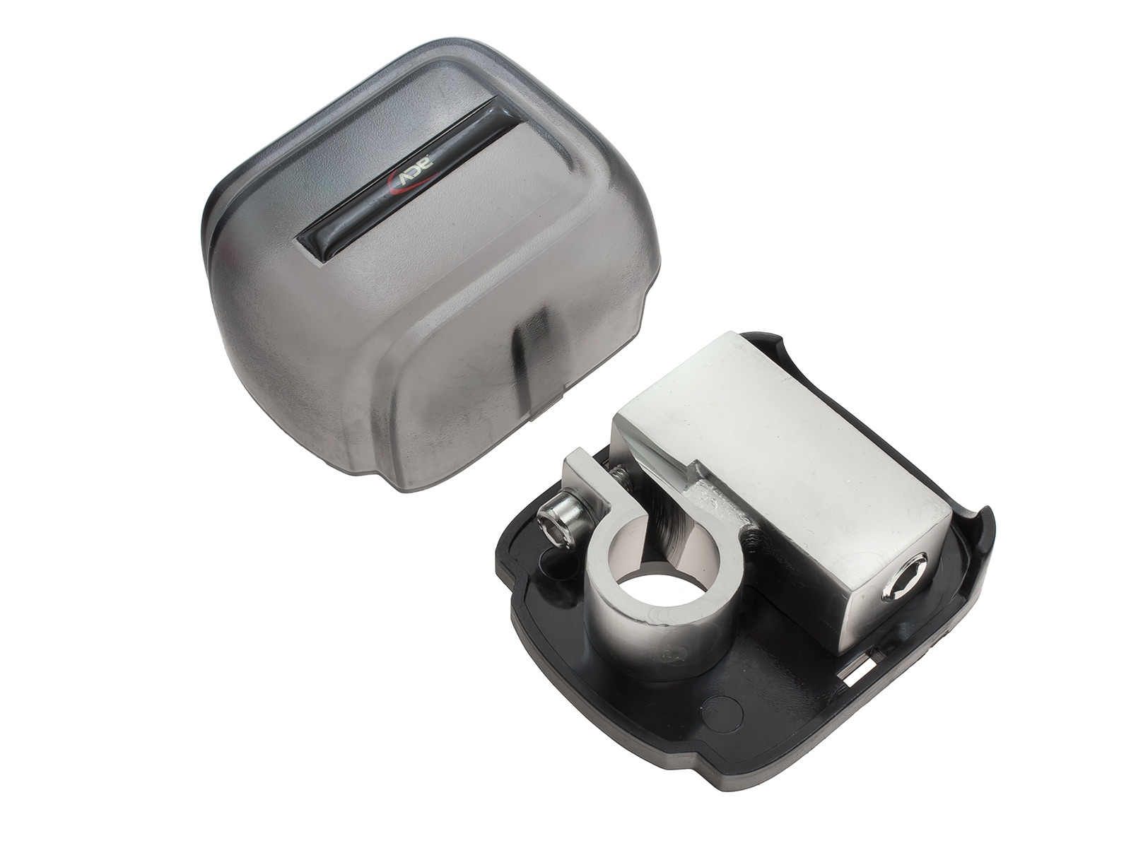 Batteripol (-) minus ACV