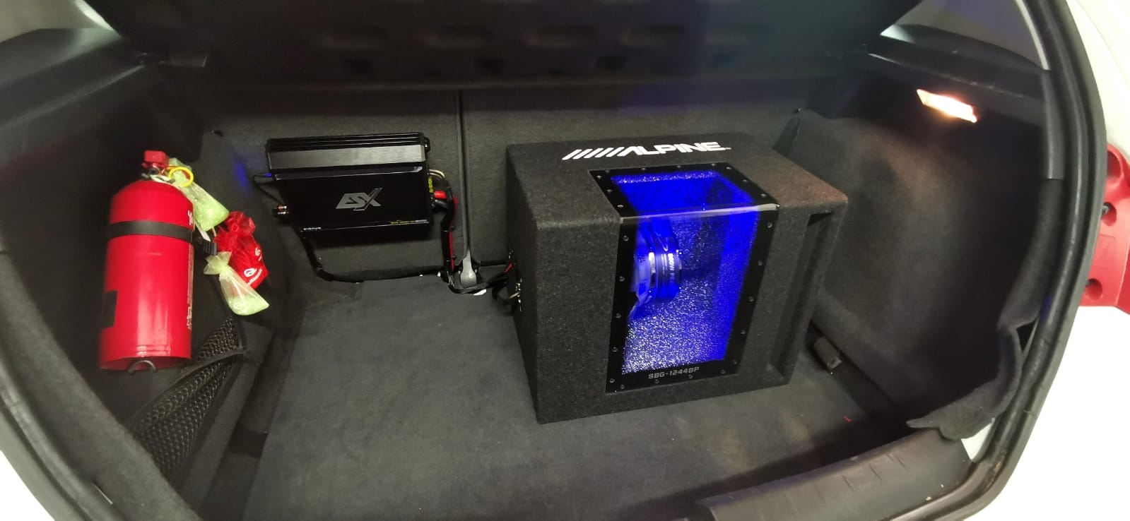 ALPINE SBG-1244BP subwoofer