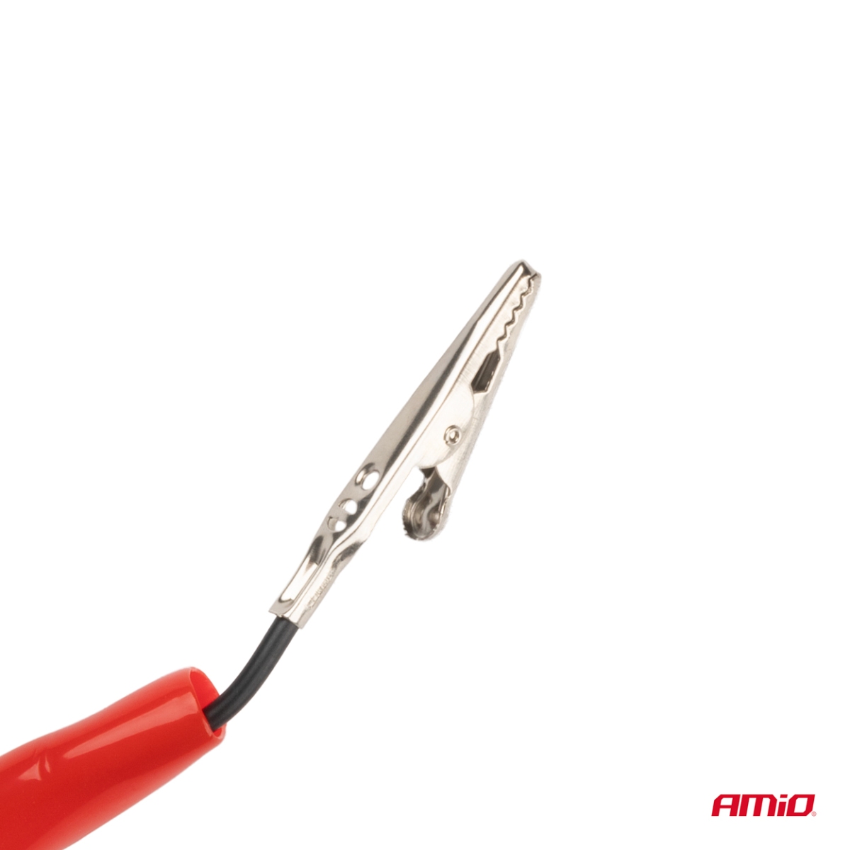 Tester di tensione per auto con pinza a coccodrillo 6-12V AMIO-04272