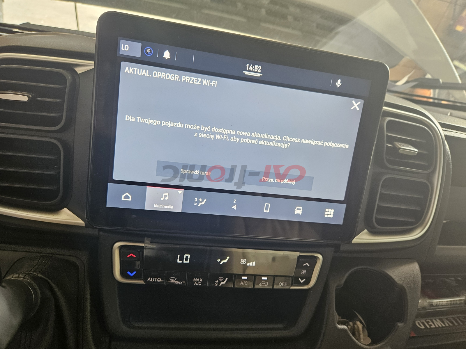 Adapter do kamery cofania Fiat Ducato Seria 8 2021 ->